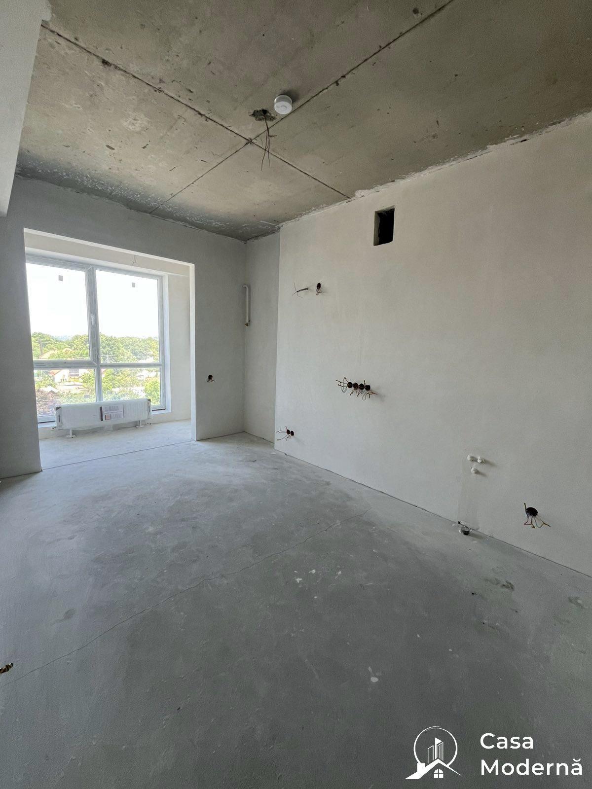 3-Room Apartment for Sale – Jubileu Area, Floor 6/9, White Finish, New Building